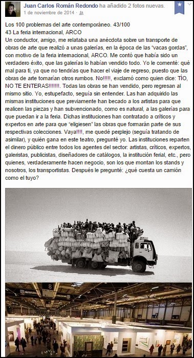 Los cien problemas del arte contemporáneo.